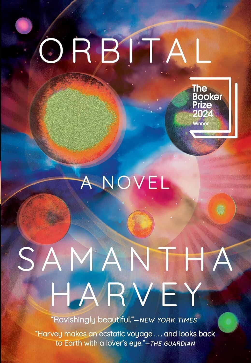 Cover of the book "Orbital" by Samantha Harvey