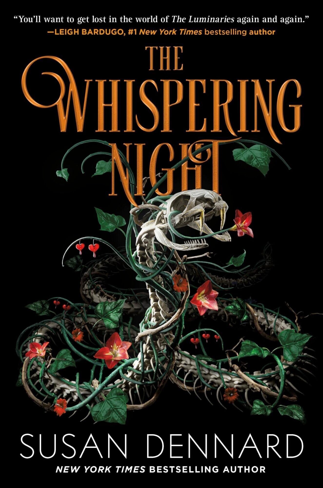 Cover of the book "The Whispering Night" by Susan Dennard