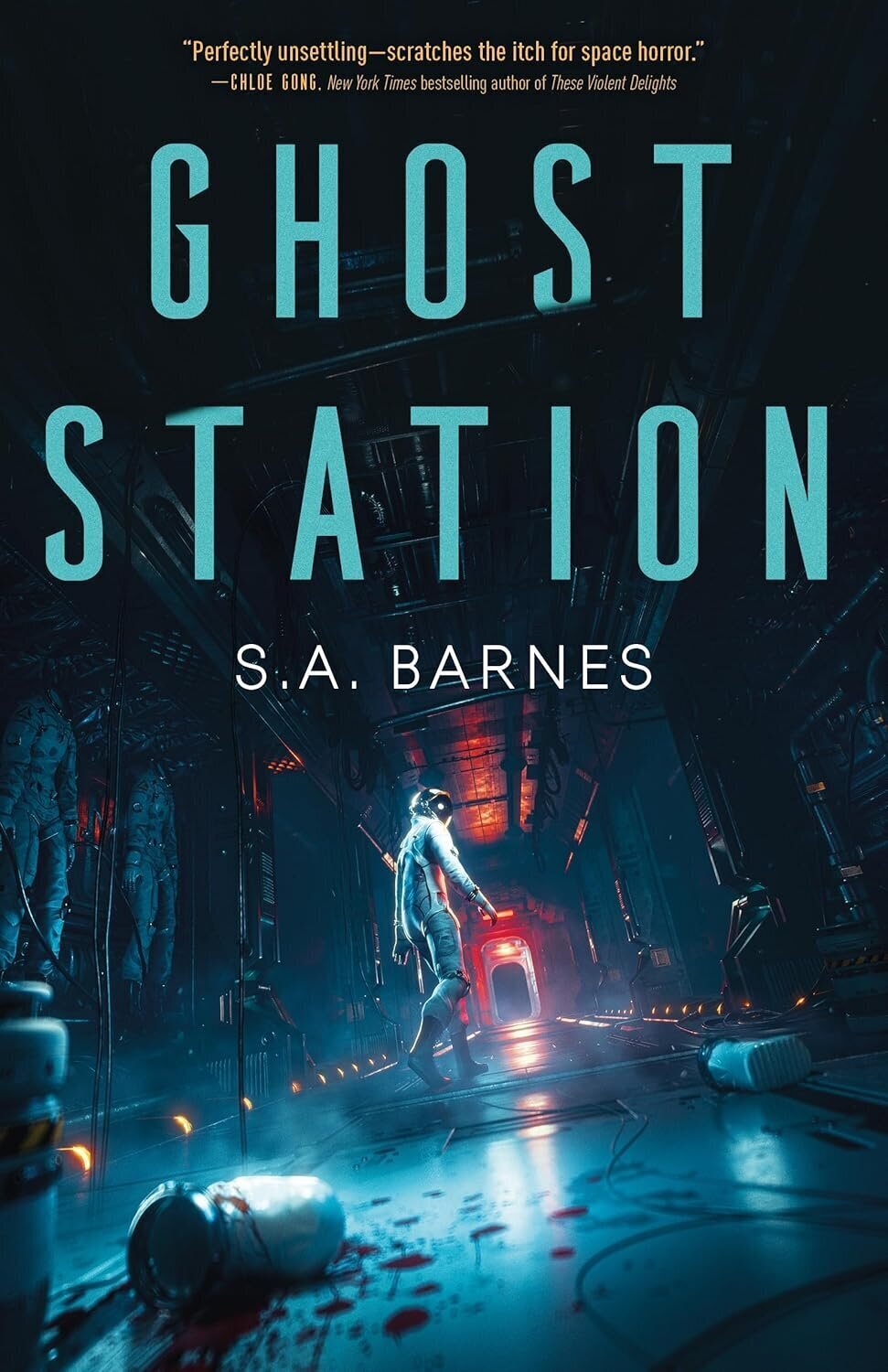 Cover of the book "Ghost Station" by S.A. Barnes