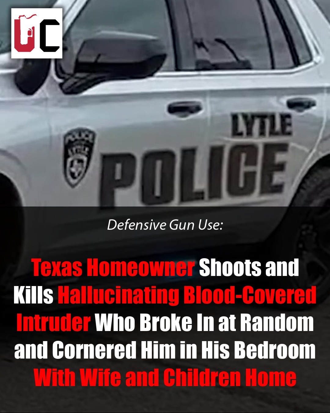 Texas Homeowner Shoots and Kills Hallucinating Blood-Covered Intruder Who Broke In at Random and Cornered Him in His Bedroom With Wife and Children Home