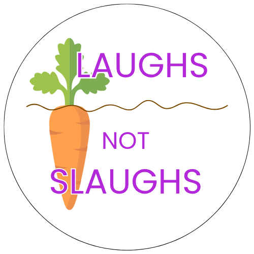 Laughs Not Slaughs logo