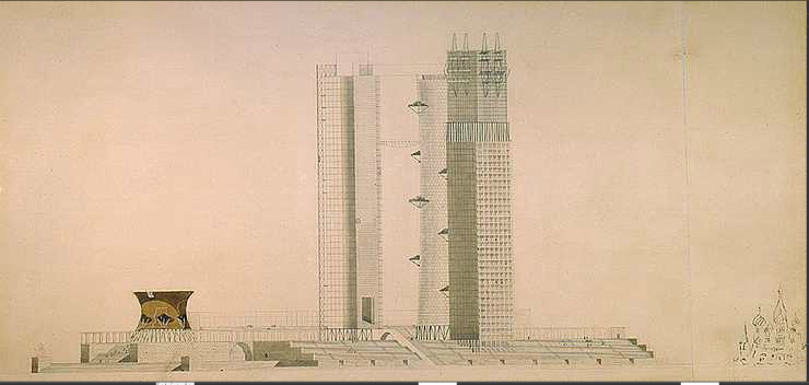 Narkomtiazprom by Ivan Leonidov