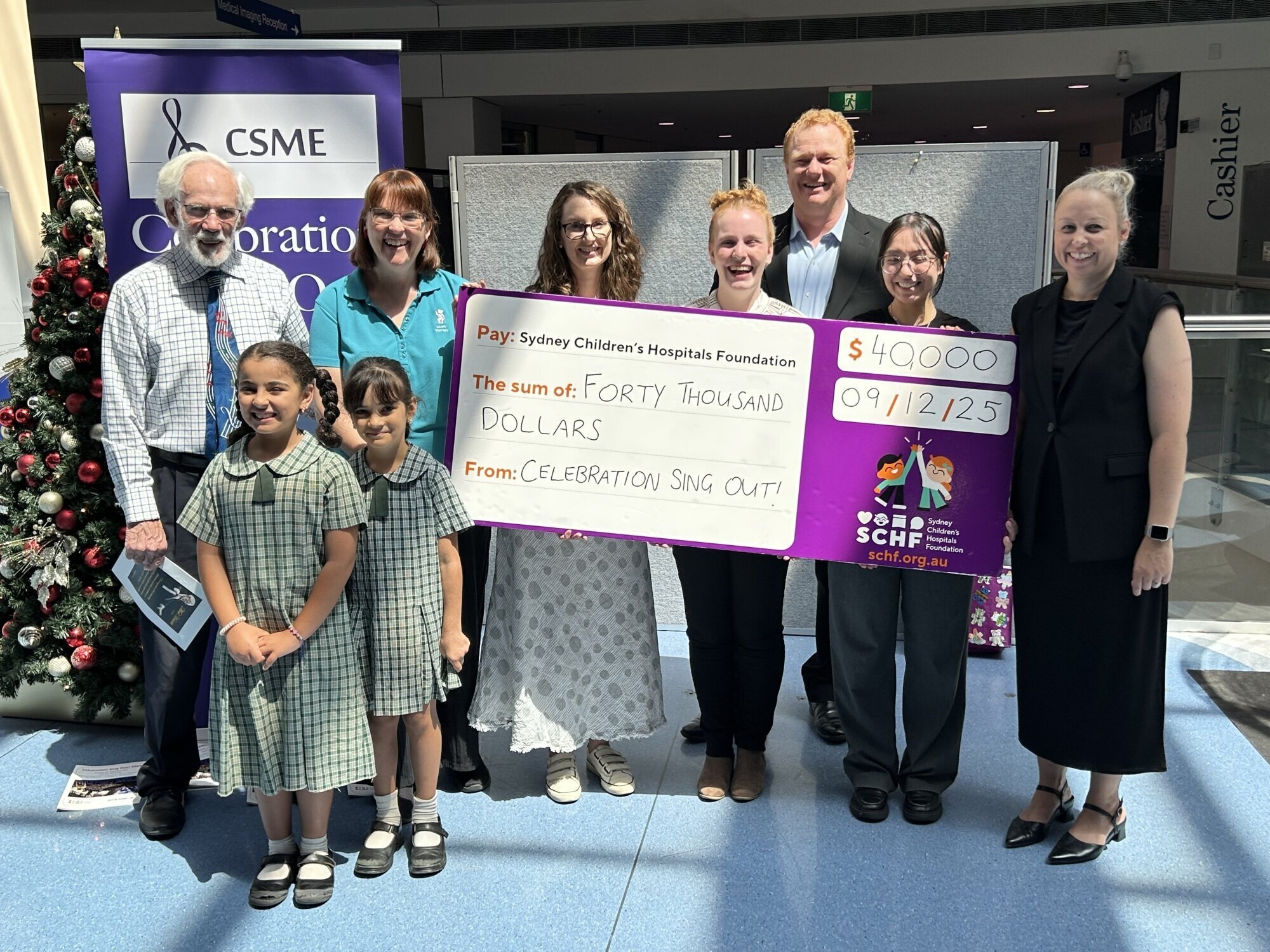 $40,000 raised in 2025