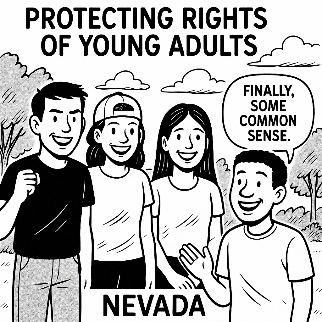 Nevada Governor Vetoes AB245, Protecting the Rights of Young Adults