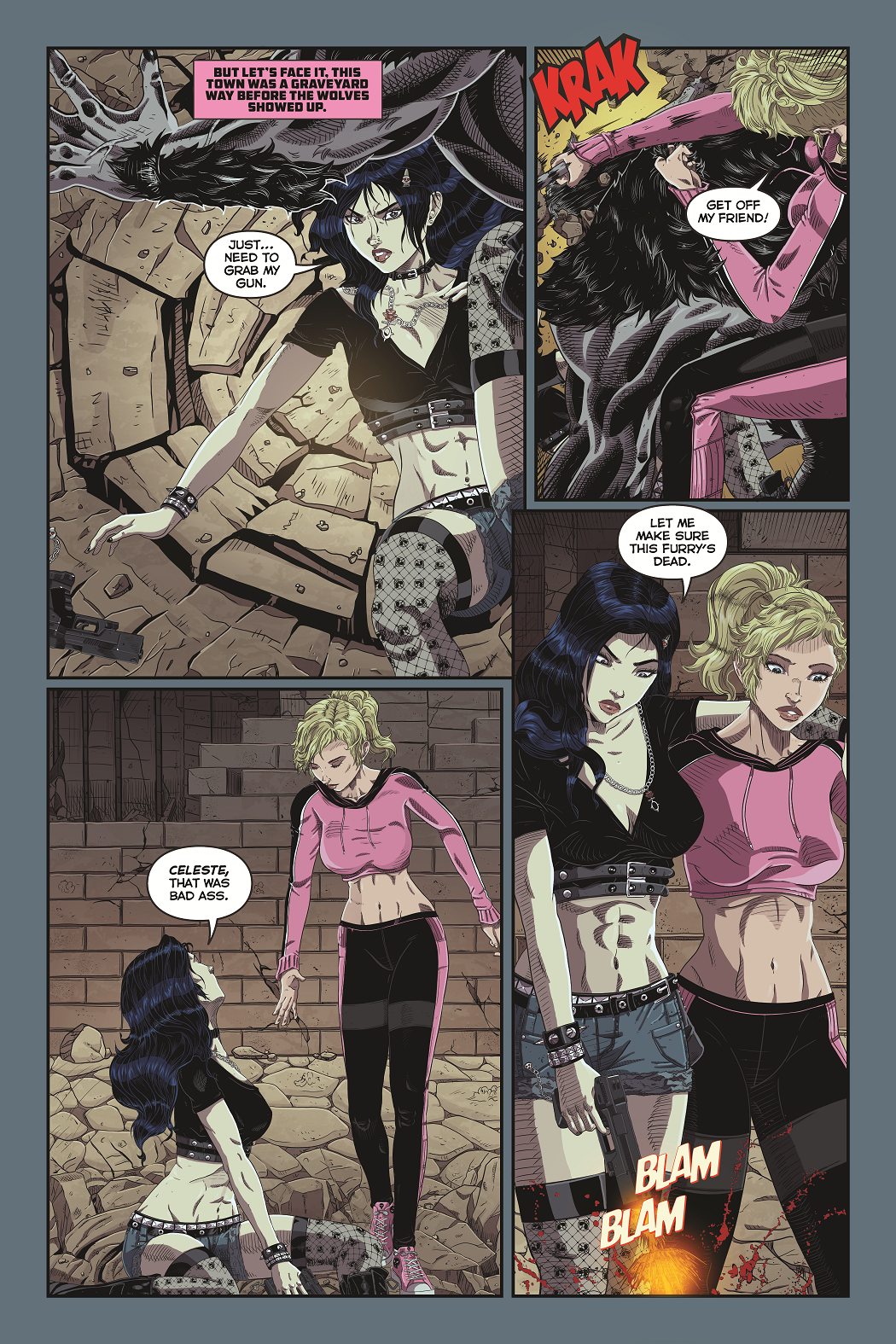 GUN GOTH is HERE – Action-Horror Unleashed ⋆ First Comics News