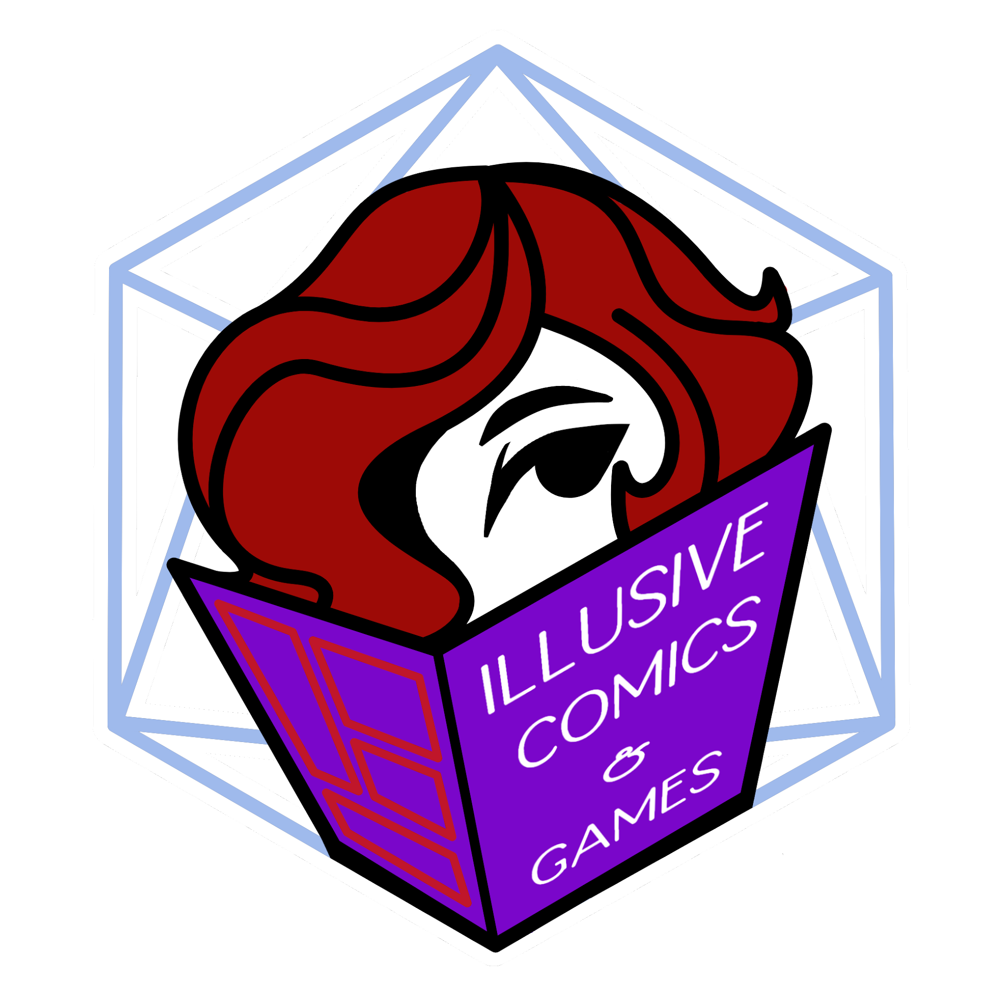 Illusive Comics & Games, LLC logo