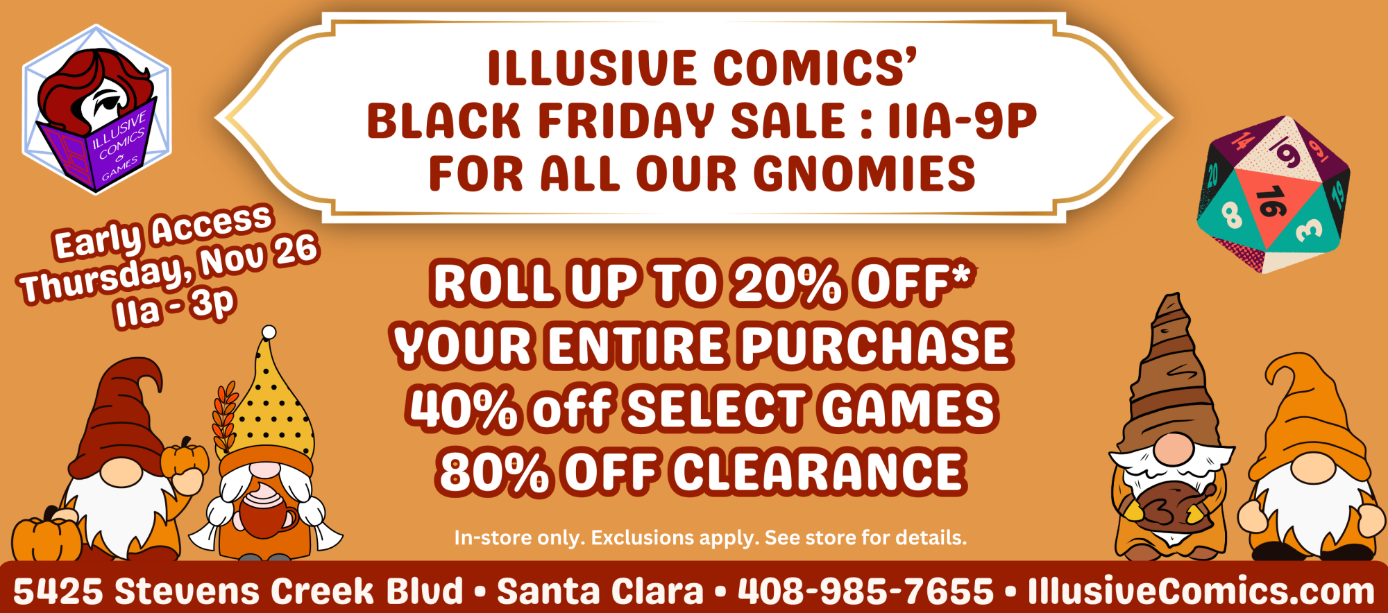 Holiday hours start nov 1st. Open later at 12p on Tuesday. Open earlier at 10a on Saturdays. Closed later at 8p on Wednesdays.