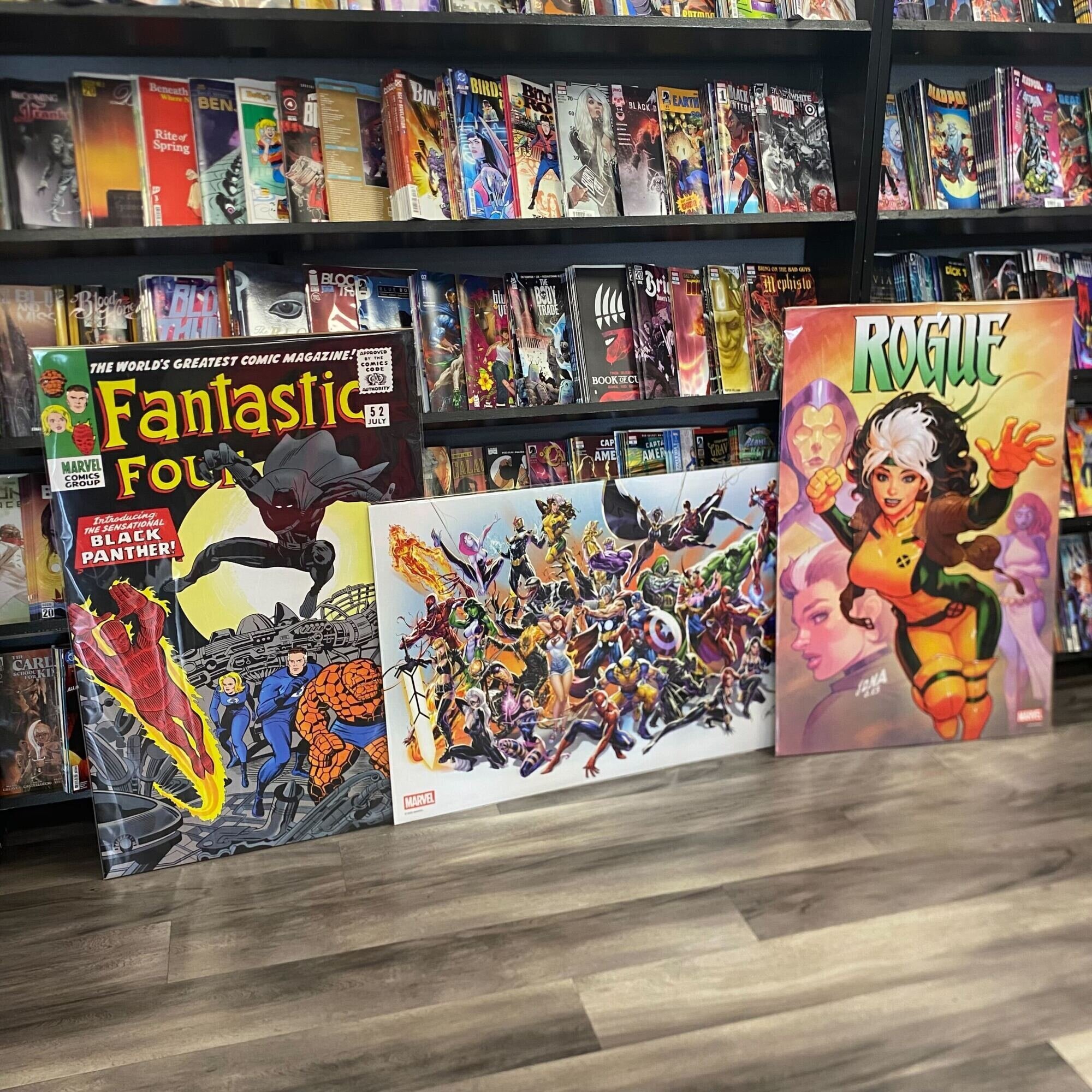 Image of 3 large posters