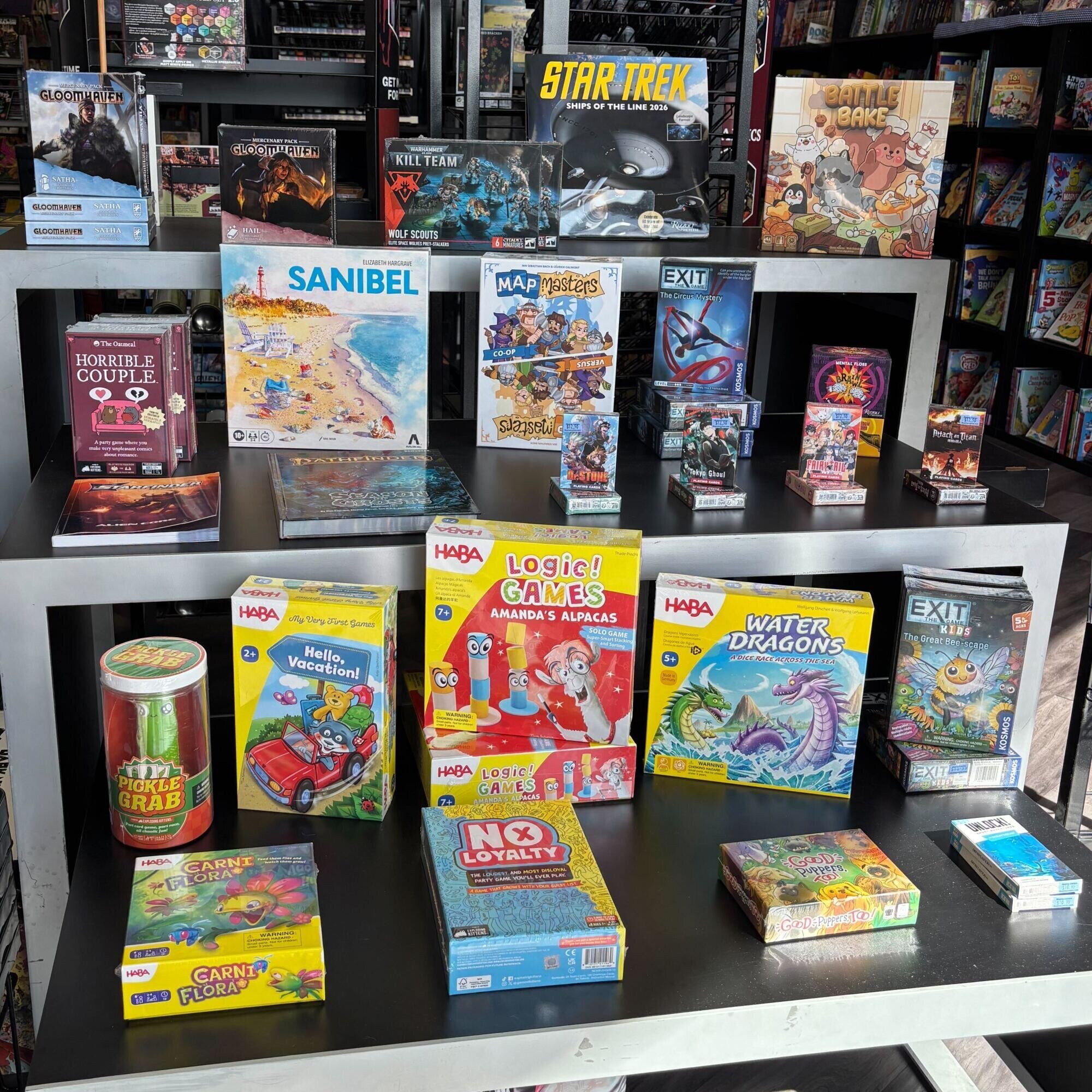 New Games Display