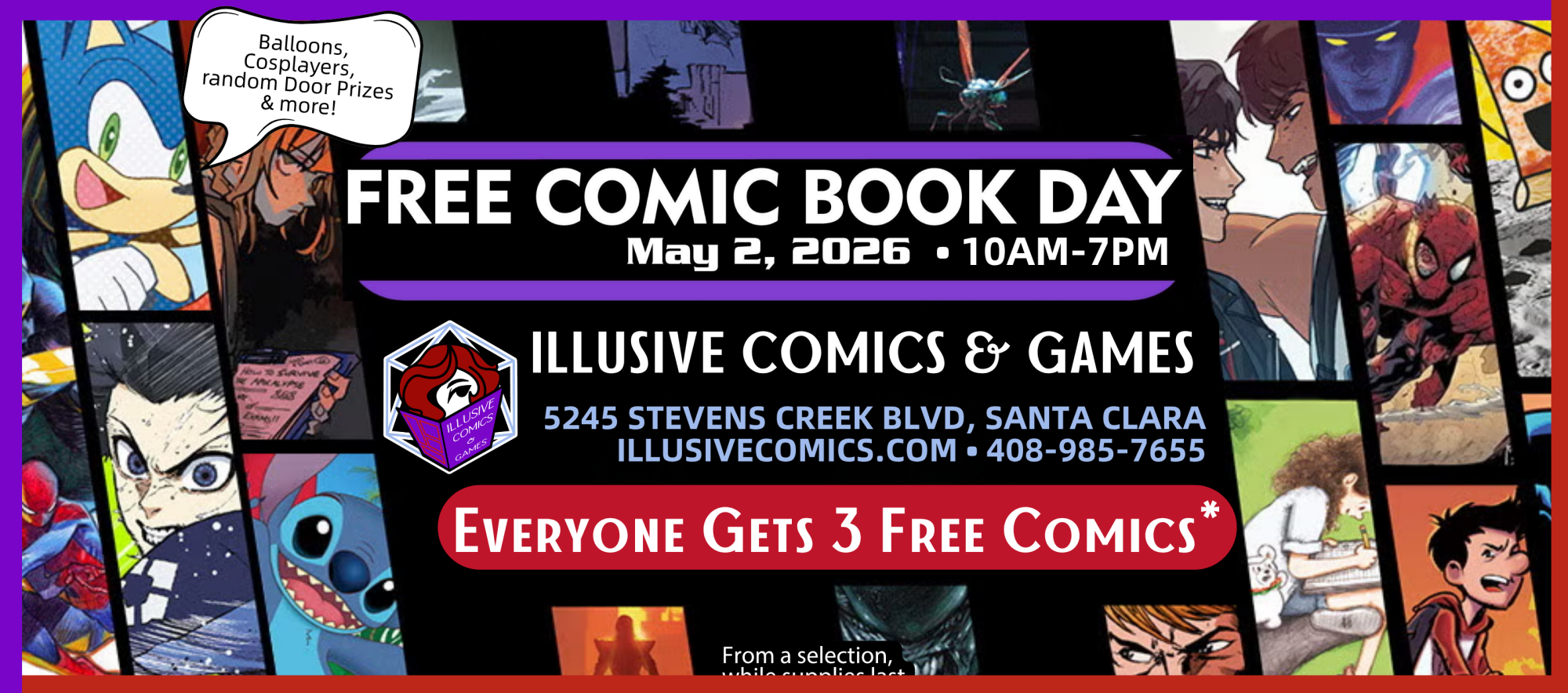 Free Comic Book Day is May 2nd
