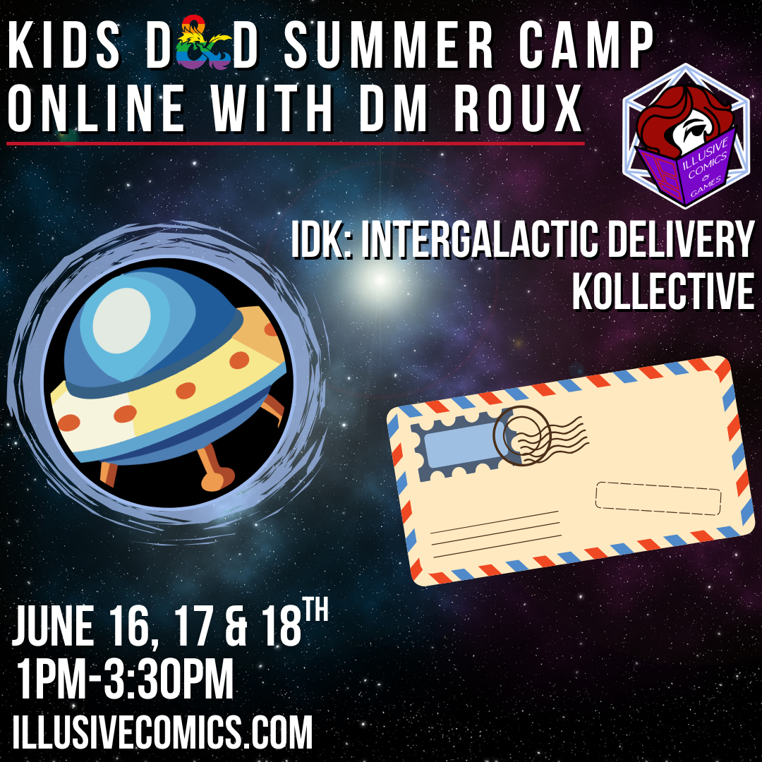 Kids D&D Summer Camp 6/16-18