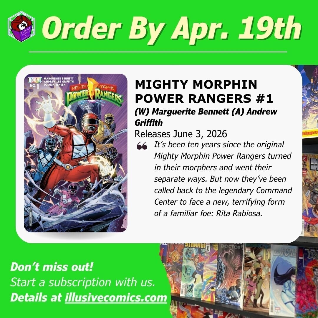 Marketing image for Mighty Morphin Power Rangers #1