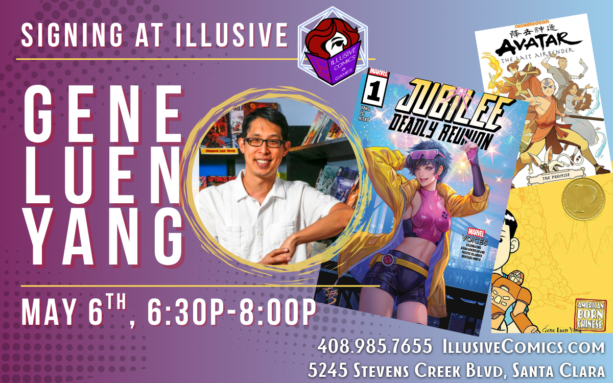 Gene Luen Yang signing May 6, 2026