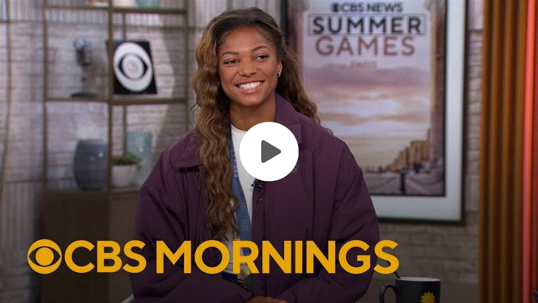 Gabby Thomas talks winning gold at Paris Olympic Games