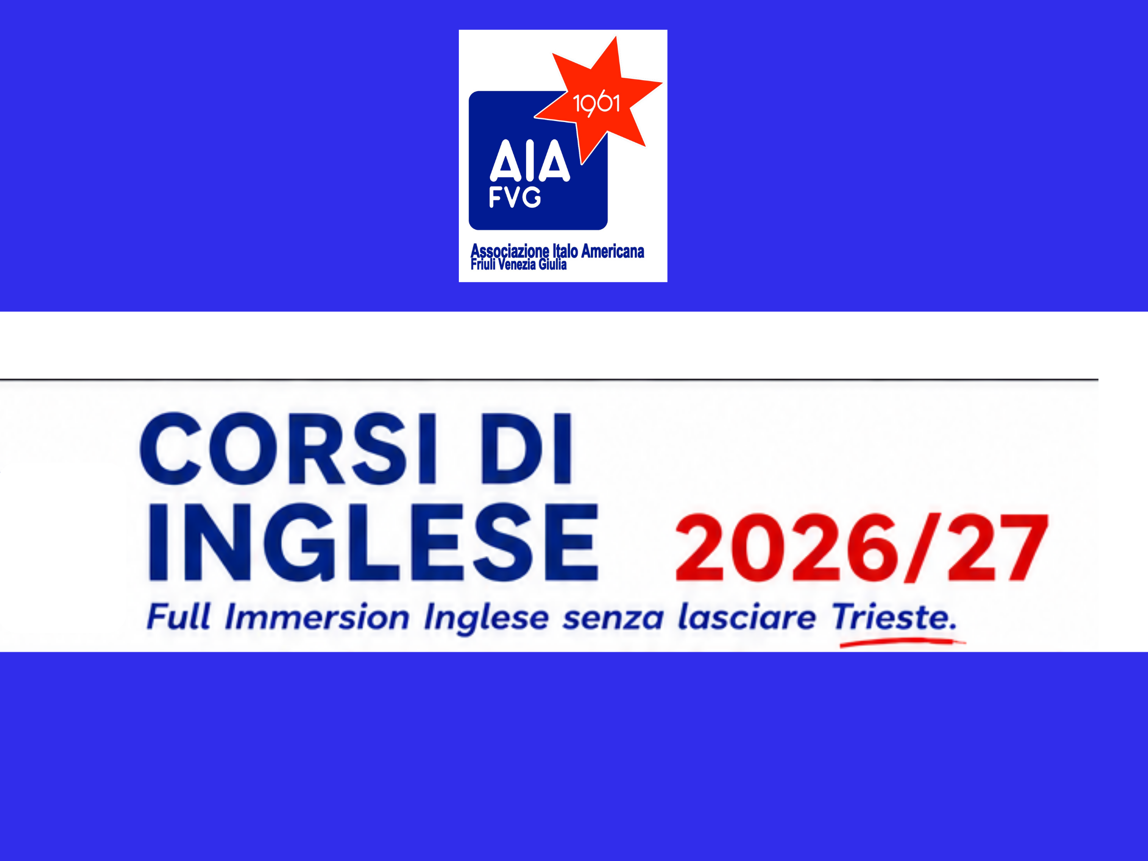 English Courses 2026/27