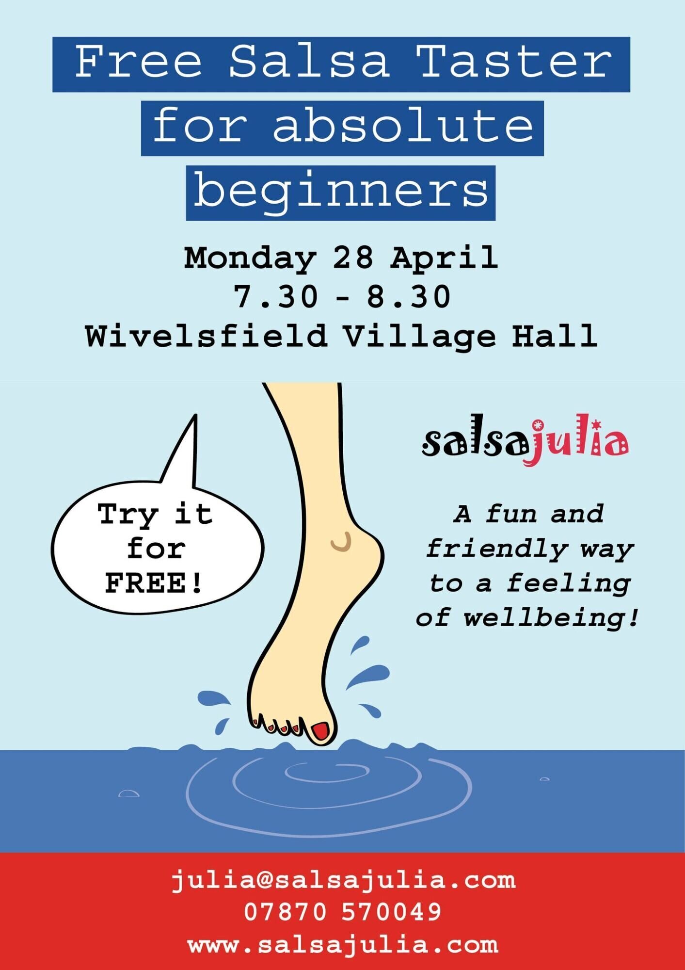 Free Salsa Taster session