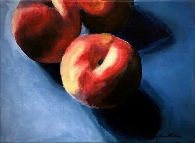 Dramatic Georgian Peaches