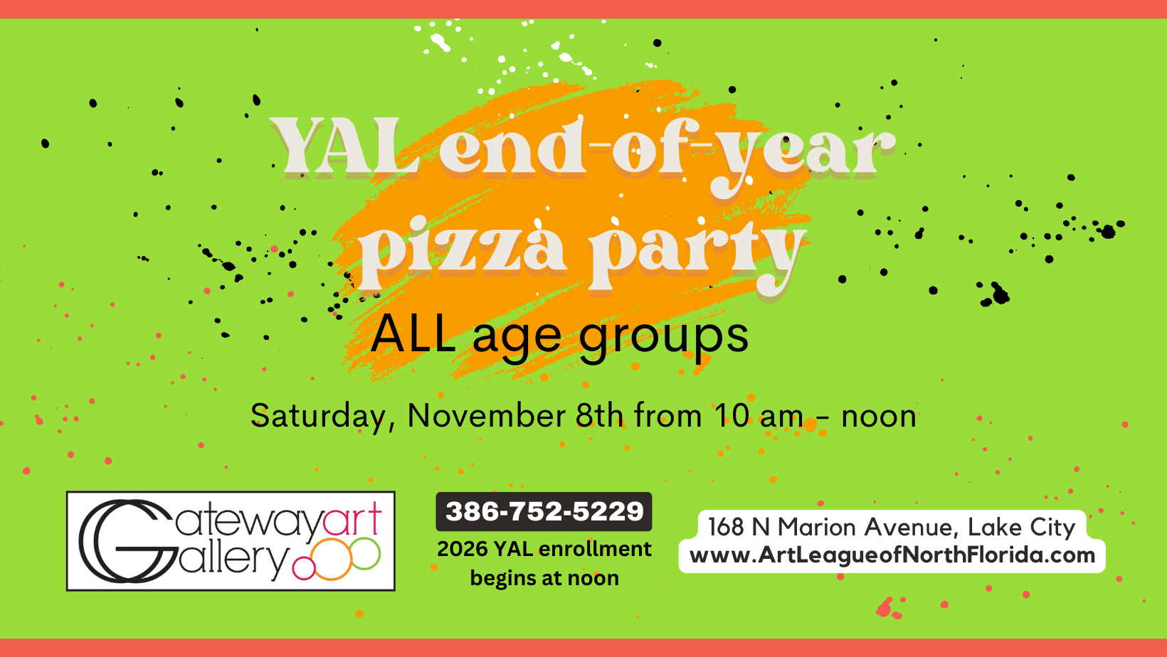 YAL pizza party