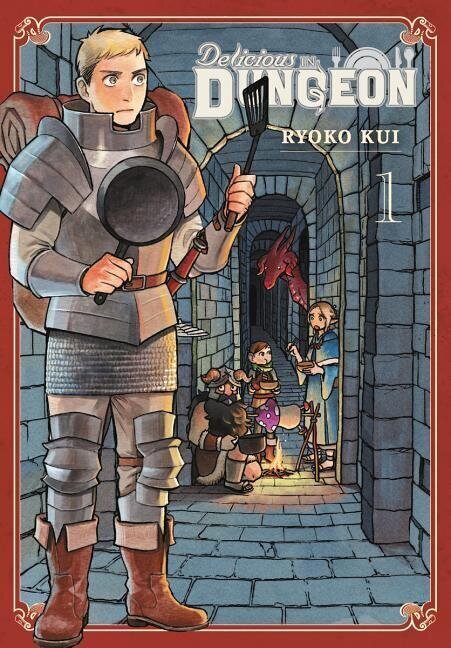 book cover: DELICIOUS IN DUNGEON, Vol. 1, by Ryoko Kui