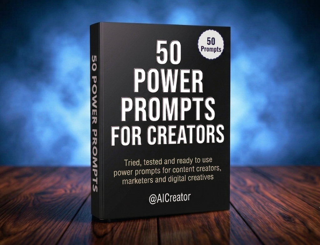 50 Power Prompts for Creators