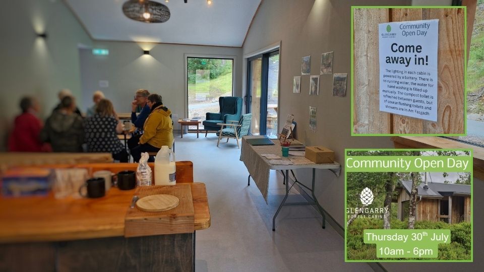 Community Open Day at Glengarry Forest Cabins