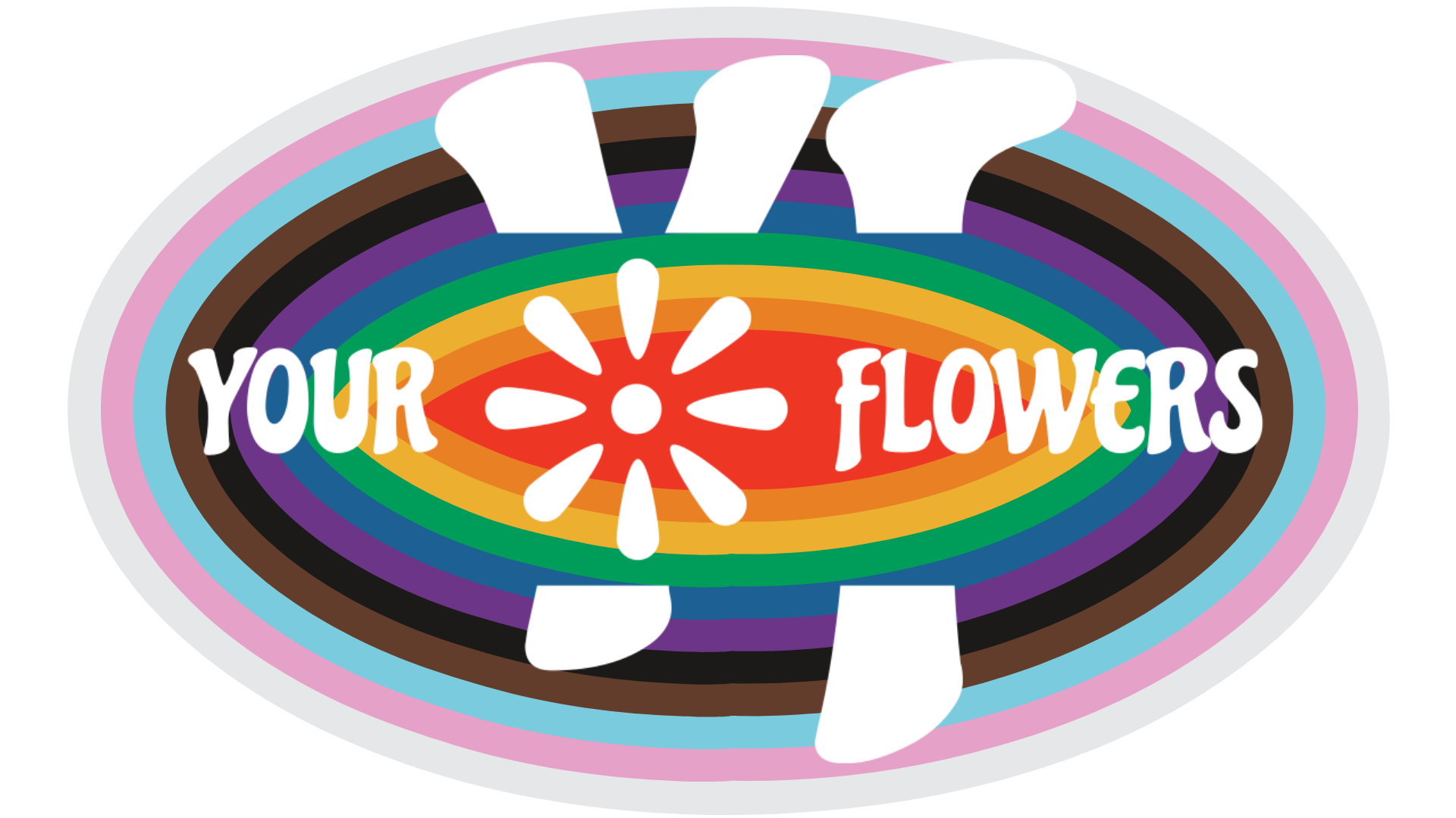 Your Flowers Rainbow Logo