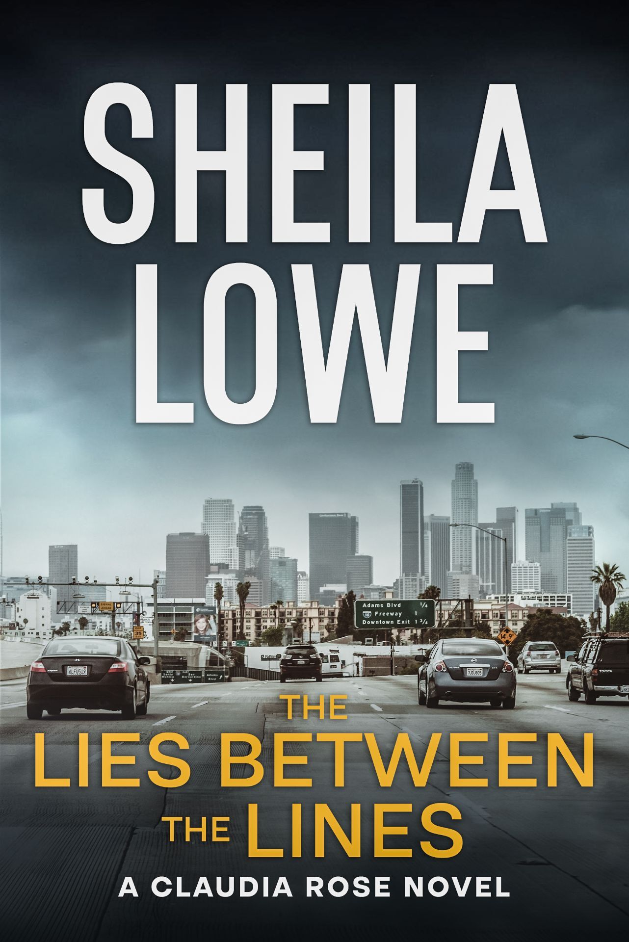 Book cover for 'The Lies Between the Lines' by Sheila Lowe
