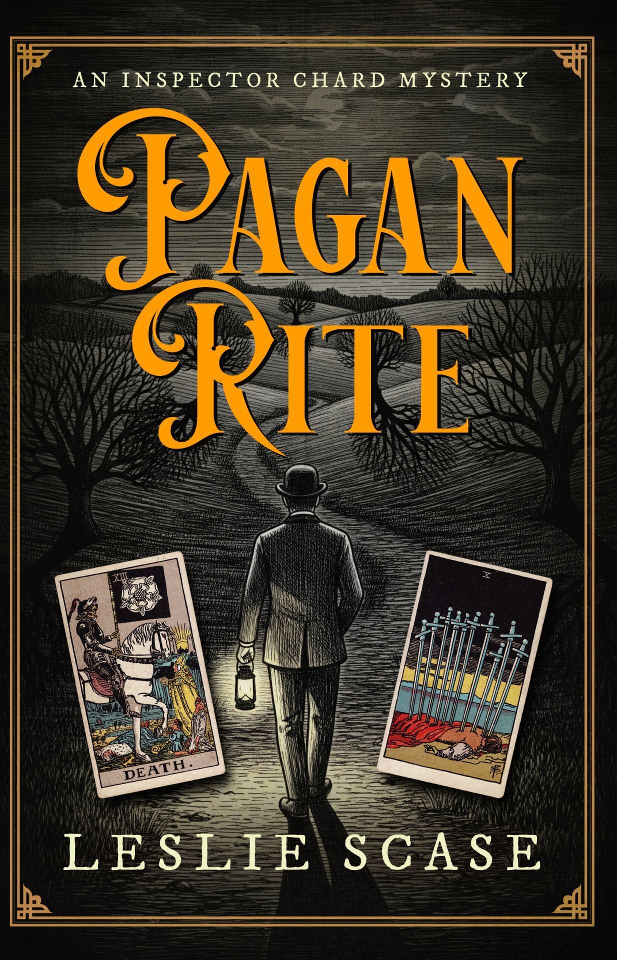 Book cover for 'Pagan Rite' by Leslie Scase