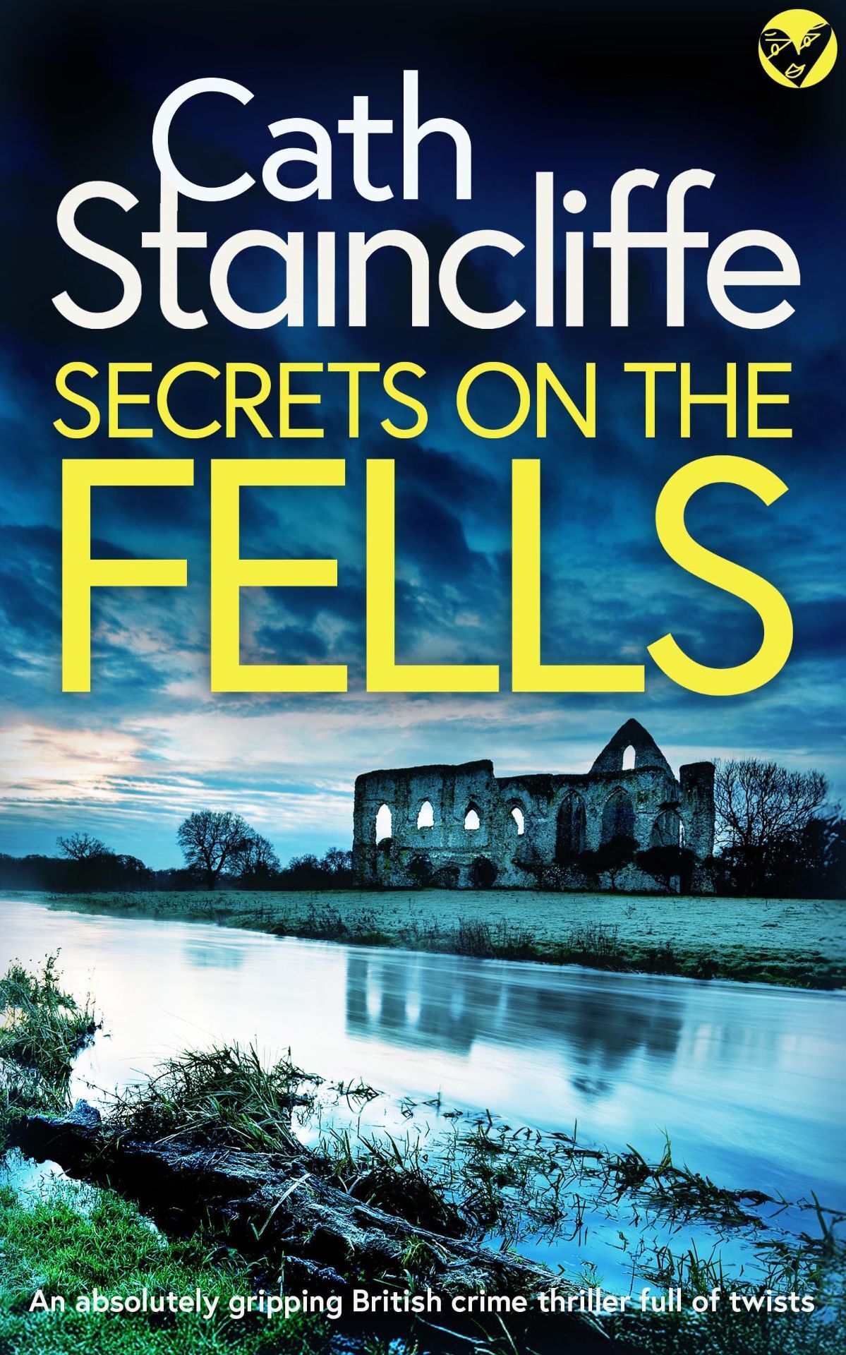 Book cover for 'Secrets on the Fells' by Cath Staincliffe