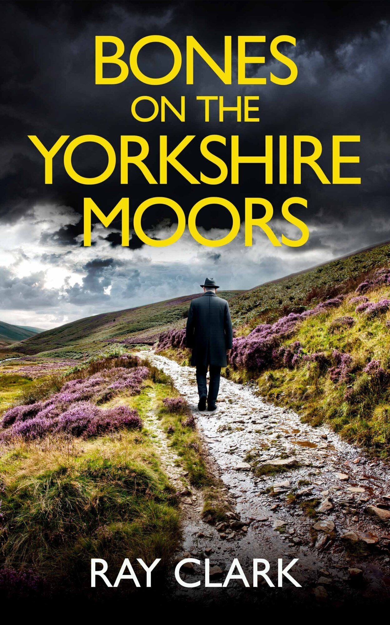 Book cover for 'Bones on the Yorkshire Moors'