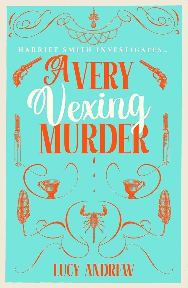 Book cover for 'A Very Vexing Murder'