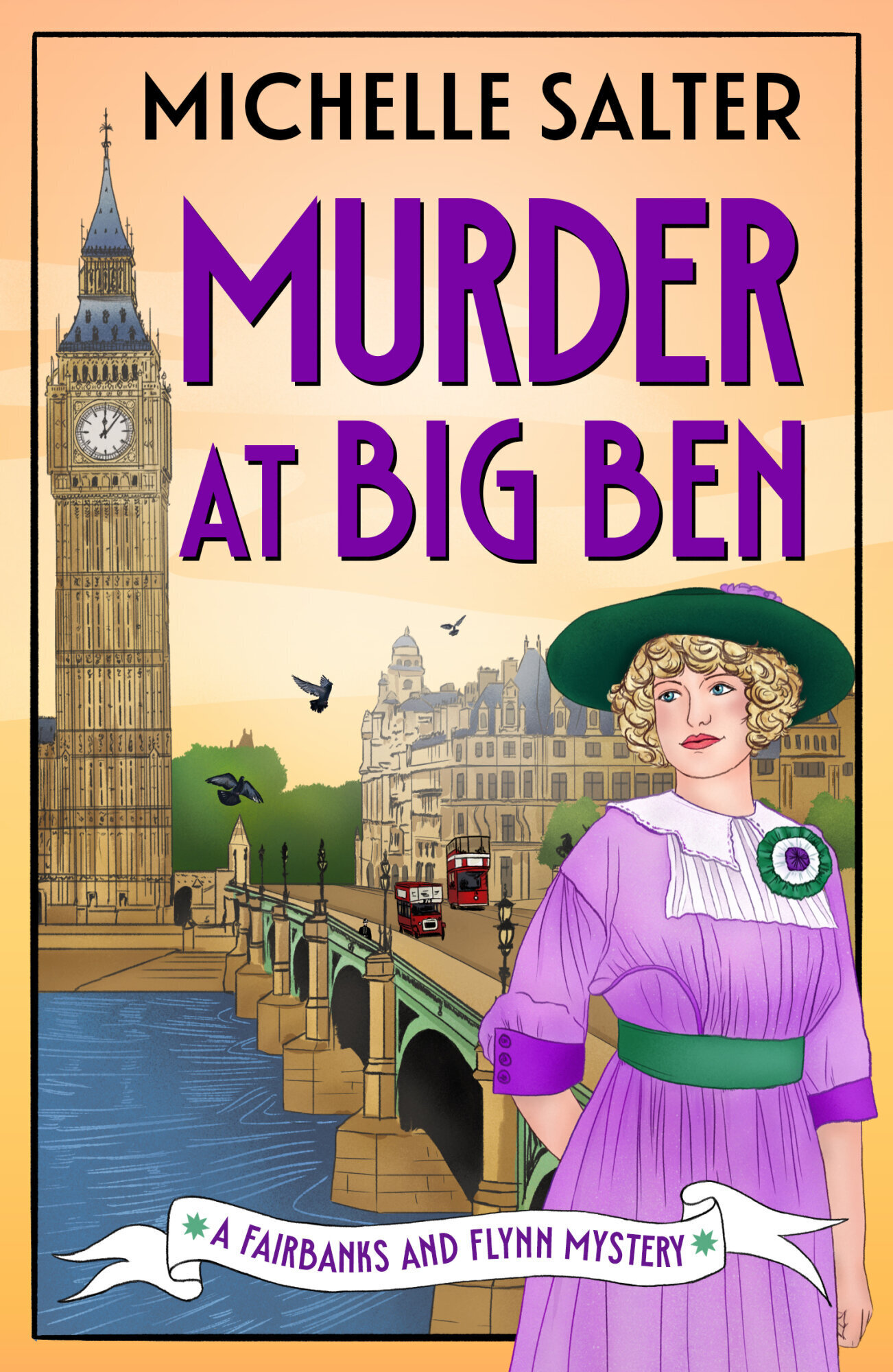 Book cover for 'Murder at Big Ben'