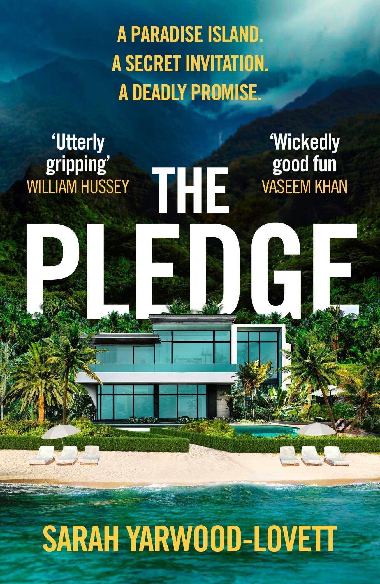 Book cover for 'The Pledge' by Sarah Yarwood-Lovett