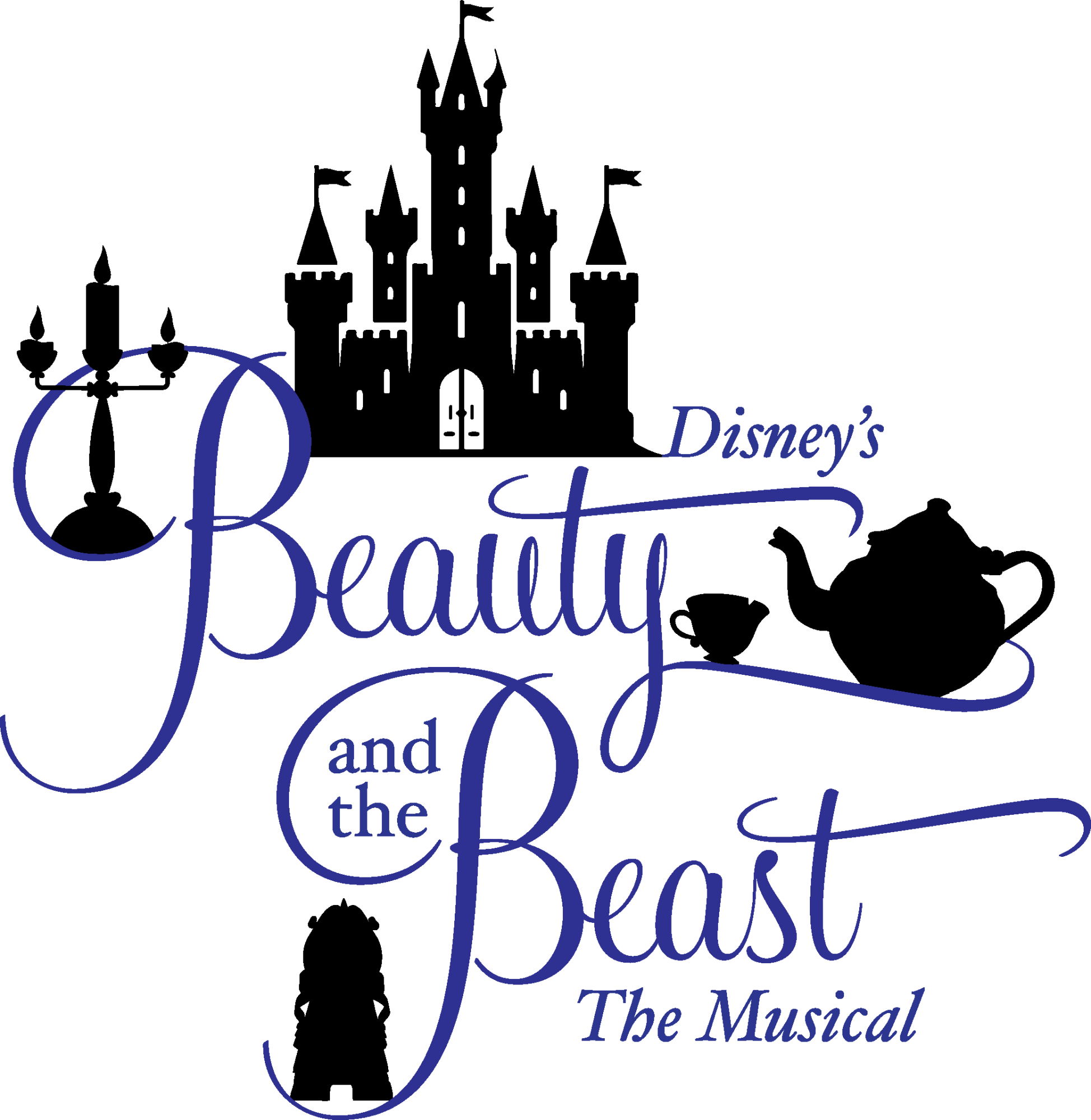 Disney's Beauty and the Beast the Musical artwork