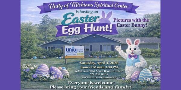 Easter Bunny in front of Unity