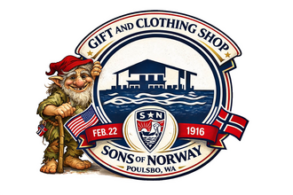 Poulsbo Sons of Norway Merchandise Logo