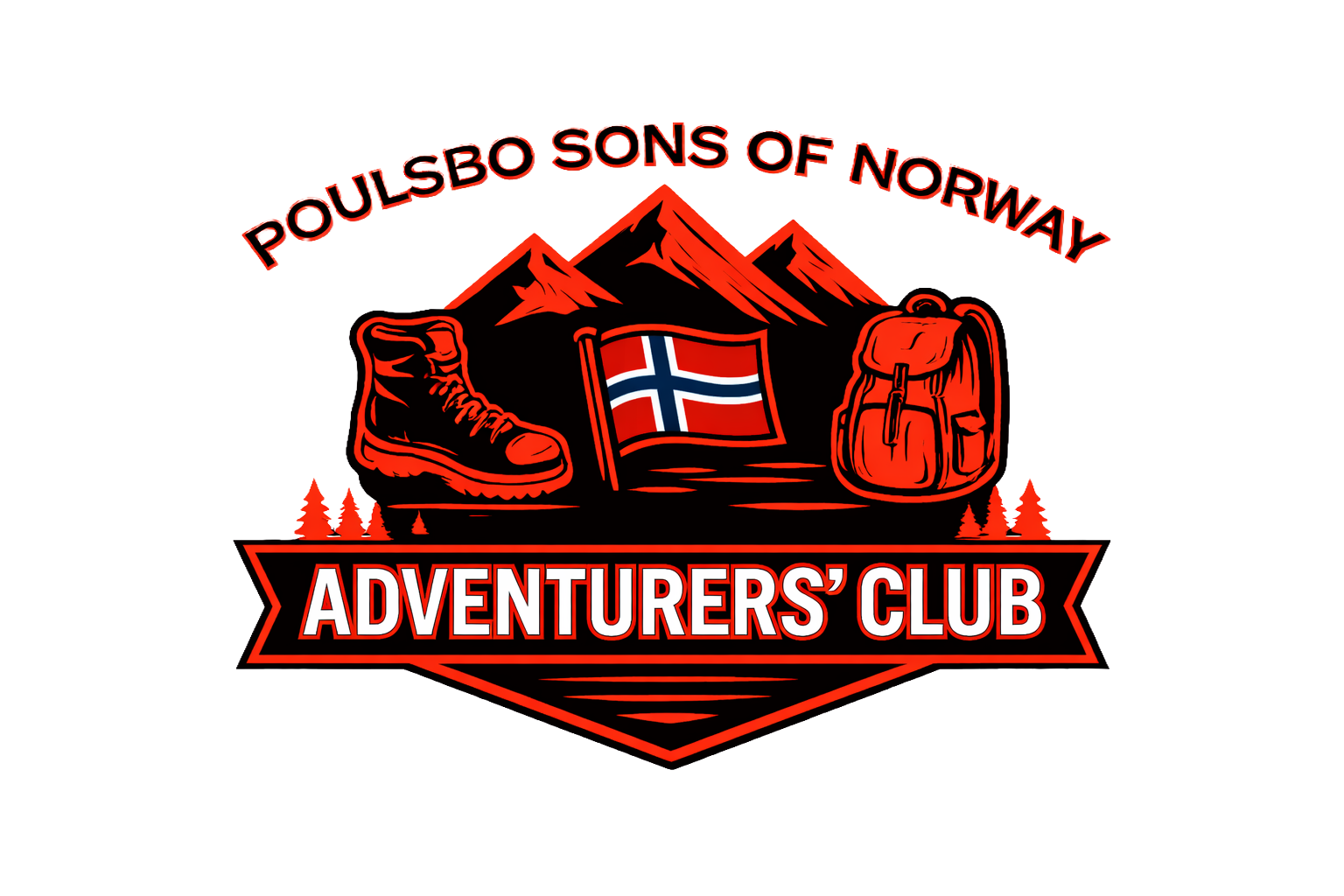 Poulsbo Sons of Norway Adventurers' Club Logo