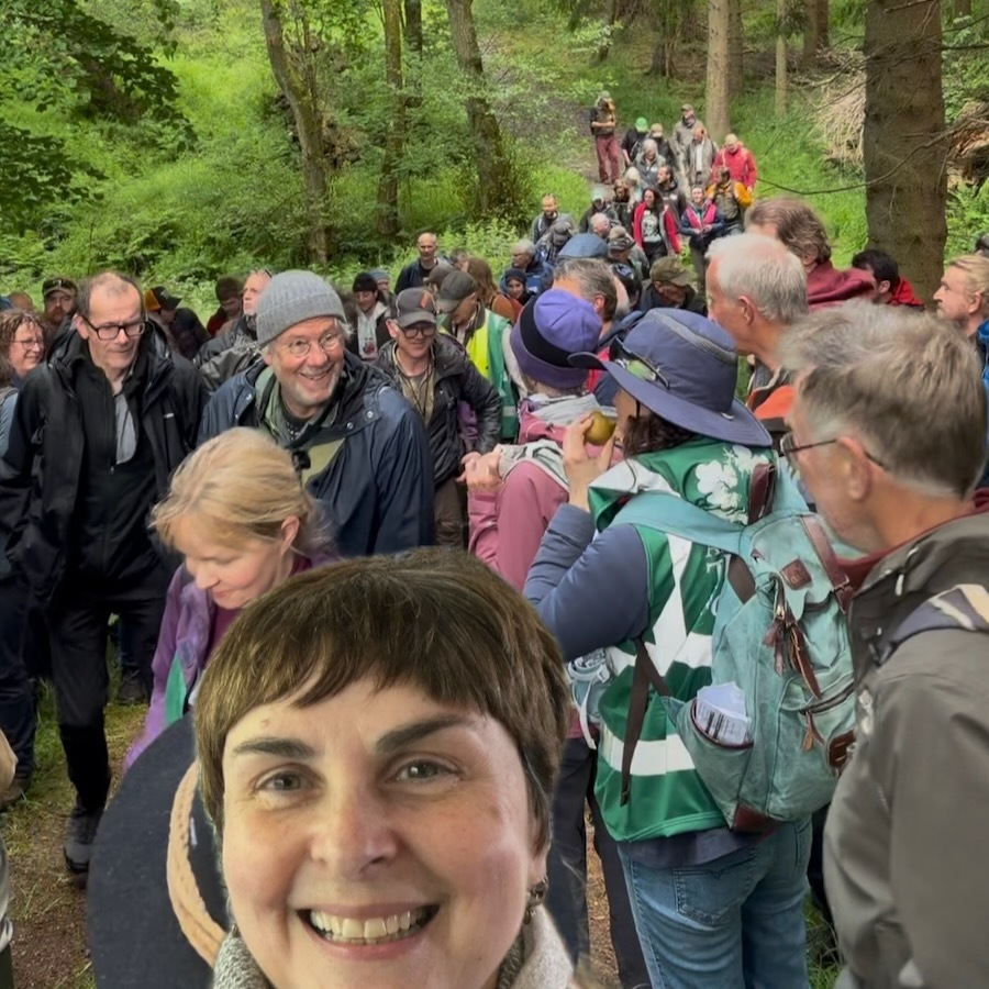 With my tree people