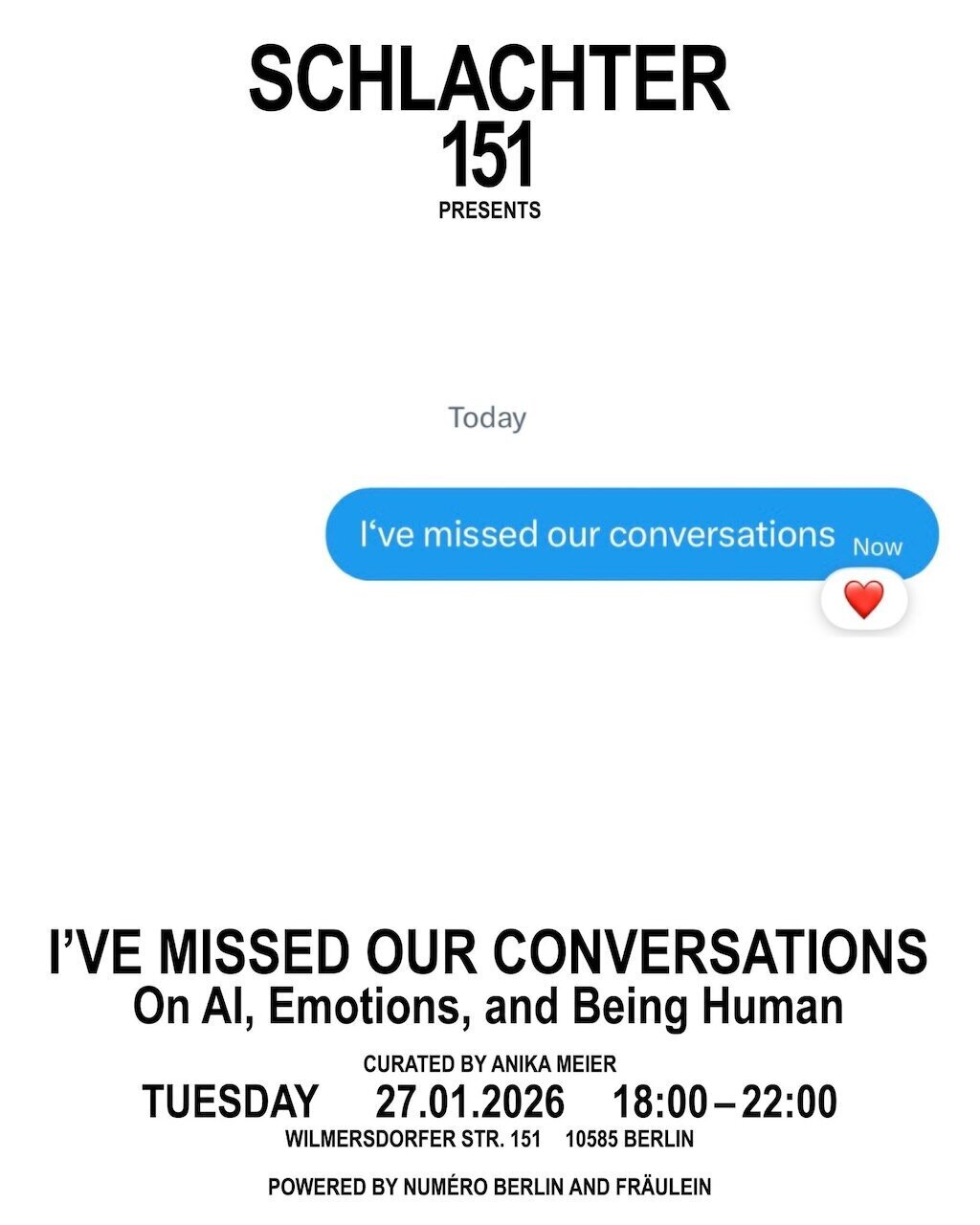 I've Missed Our Conversations