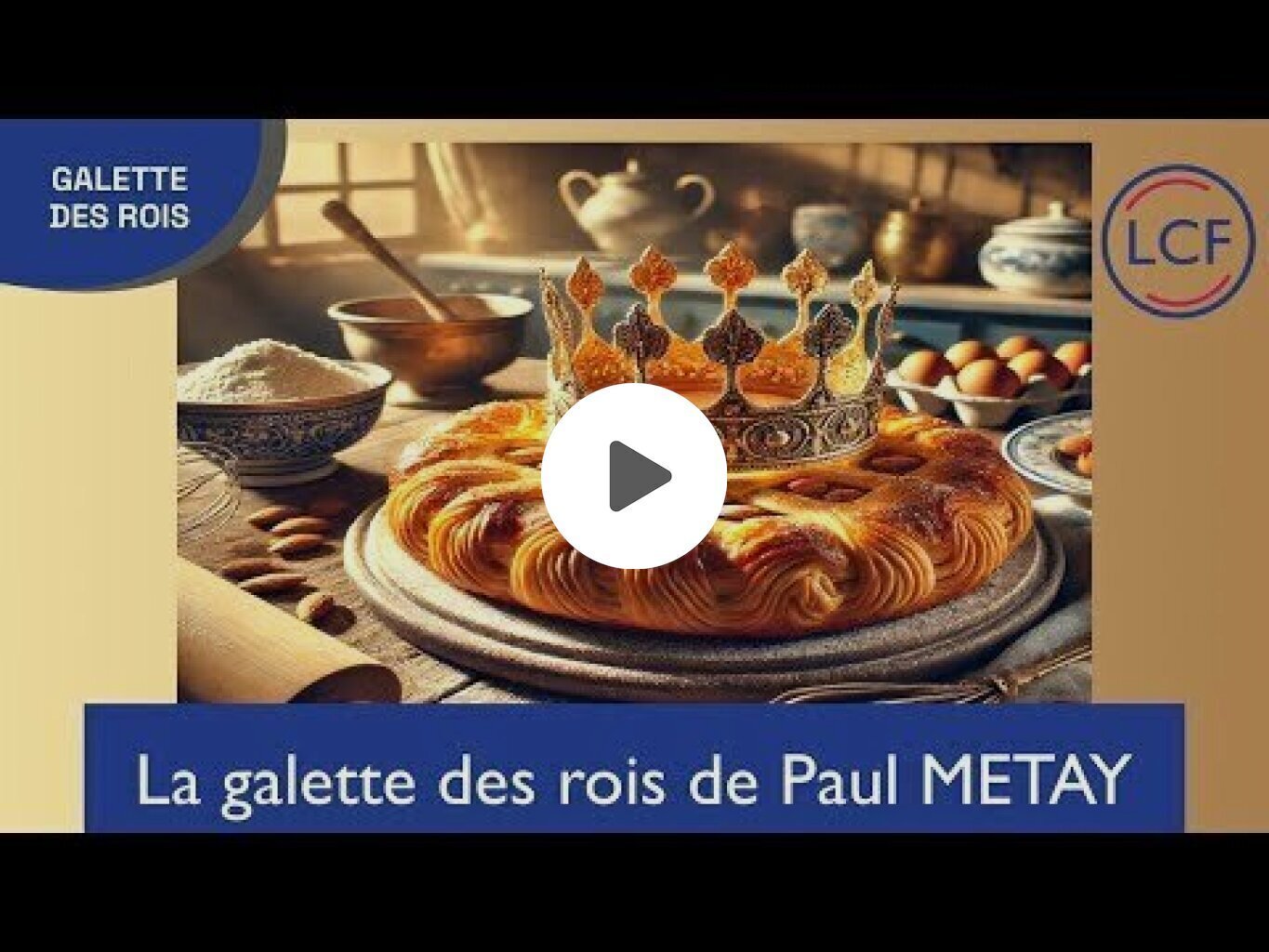 ✨ La Galette des Rois par Paul Metay – Recette 100% Française avec un Chef Pâtissier ! 👑