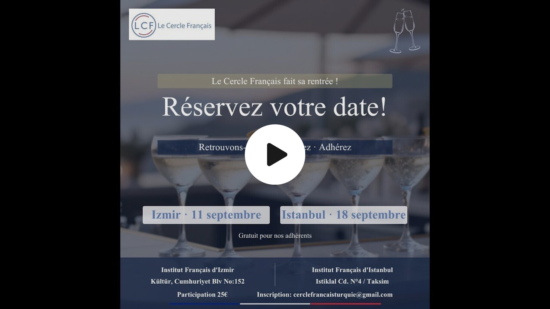 Le Cercle Français fait sa rentrée !