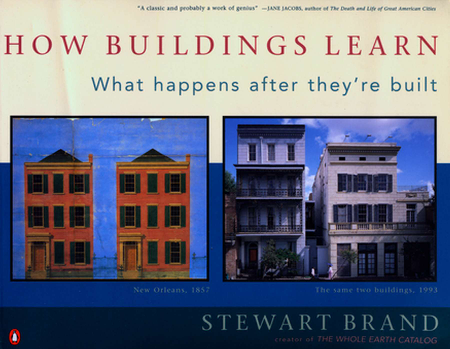 Book cover of "How Buildings Learn: What Happens After They're Built"