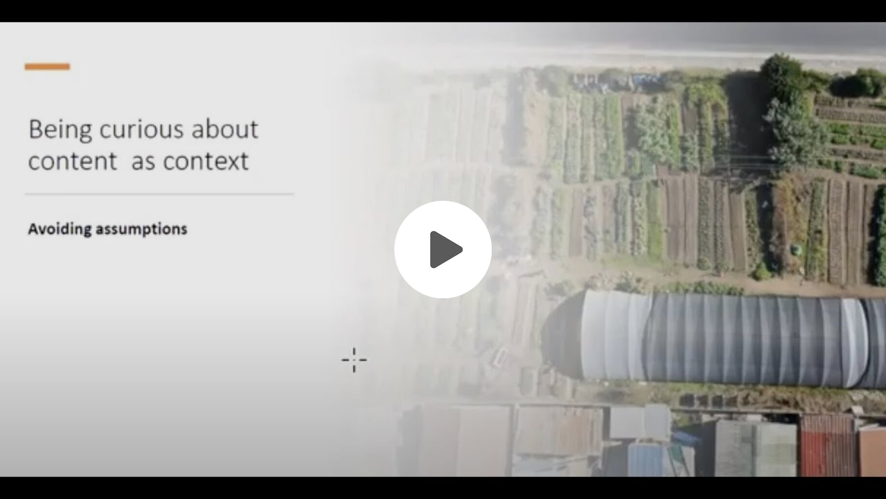 Avoiding cultural assumptions — Frances Gordon