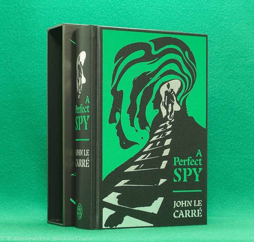 A Perfect Spy by John Le Carré | The Folio Society, 1st printing 2022 | illustrated by Sam Green