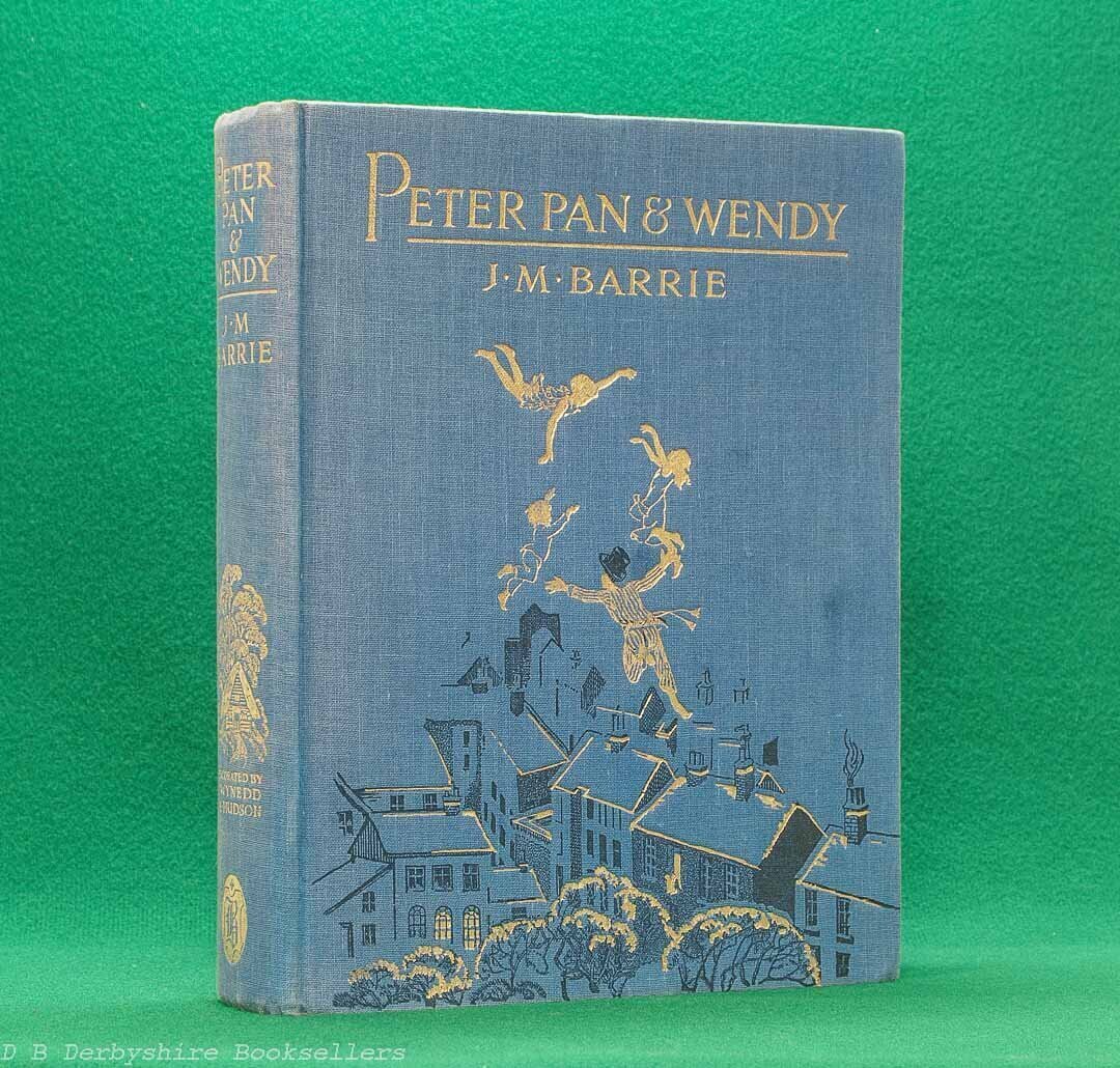 Peter Pan and Wendy by J. M. Barrie | Hodder & Stoughton for Boots, circa 1931 | decorated by Gwynedd M. Hudson