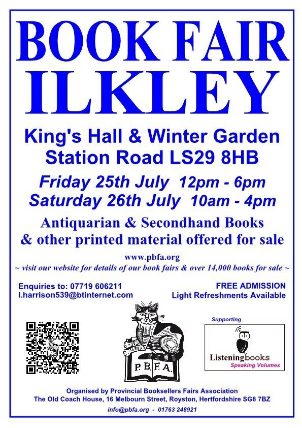 Ilkley Book Fair 2025 | Poster