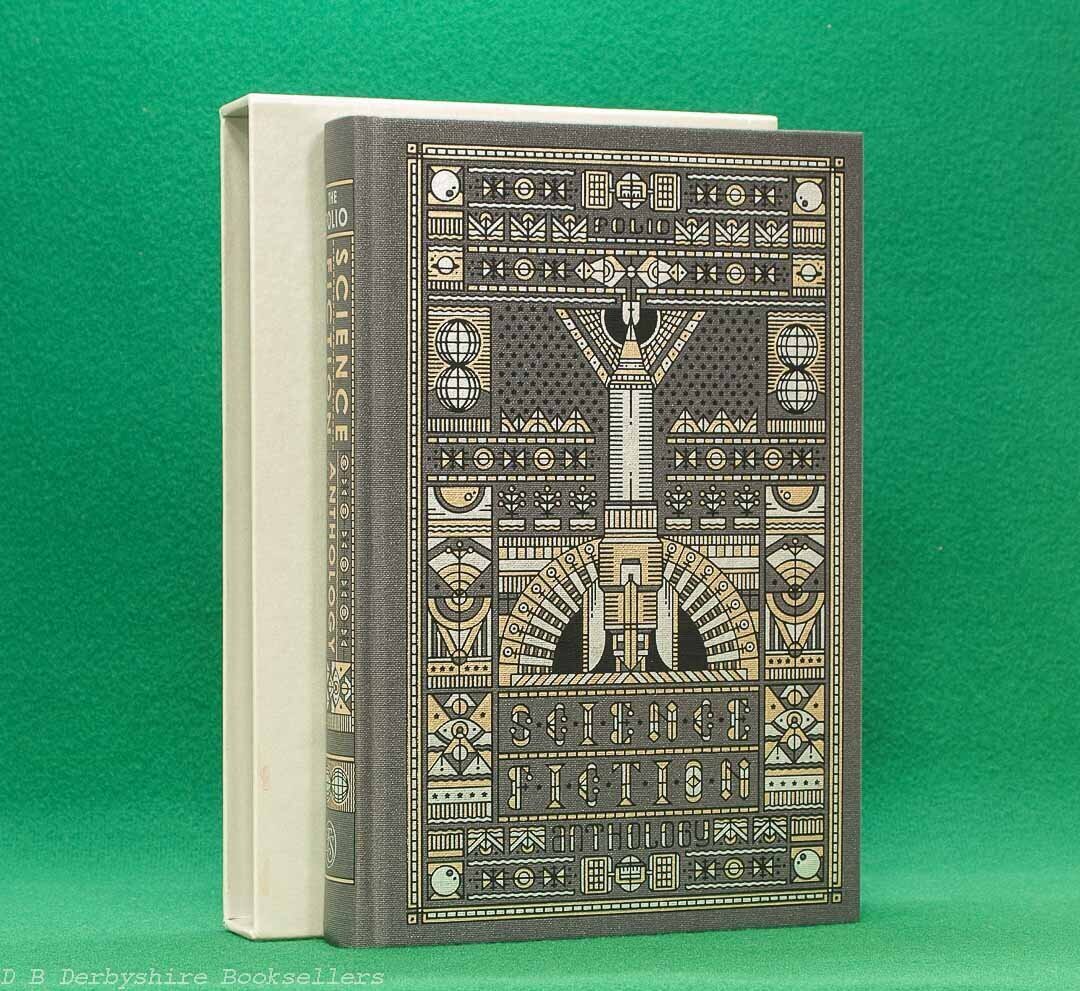 The Folio Science Fiction Anthology | edited by Brian W. Aldiss | The Folio Society, 2016 | illustrated by Florian Schommer | signed by Brian Aldiss