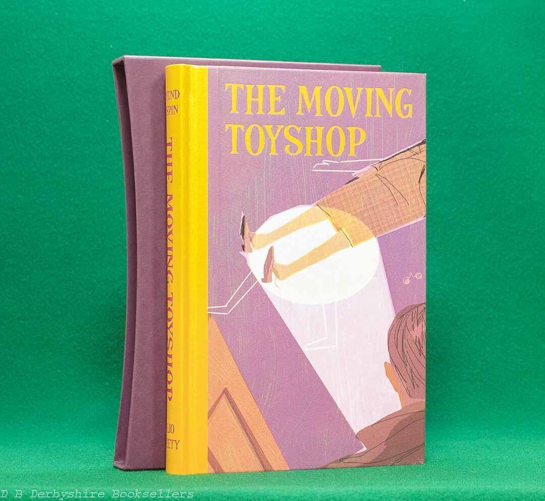 The Moving Toyshop by Edmund Crispin | The Folio Society, second impression 2015 | illustrated by A. Richard Allen | introduction by P. D. James