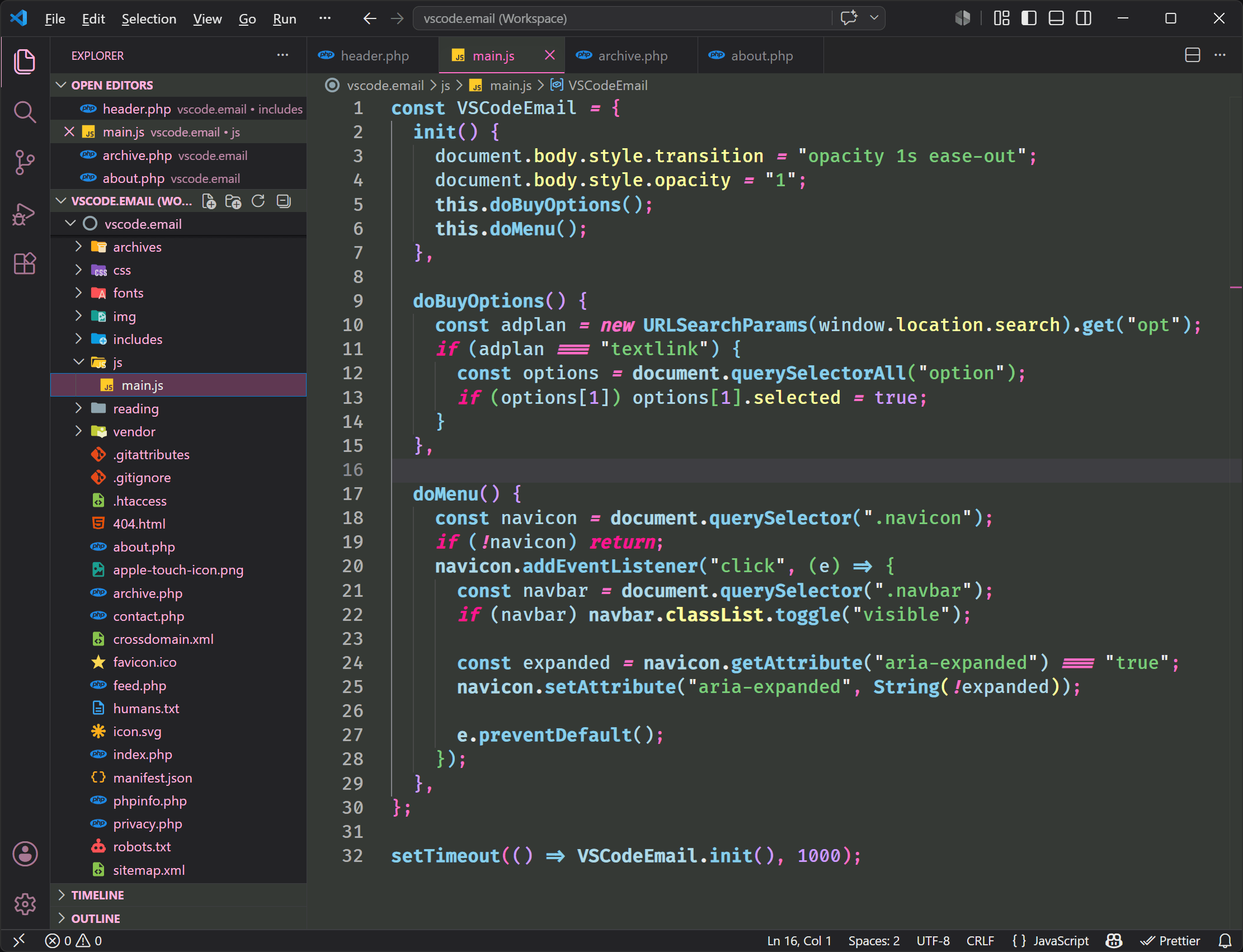 AuroraSynth Theme for VS Code