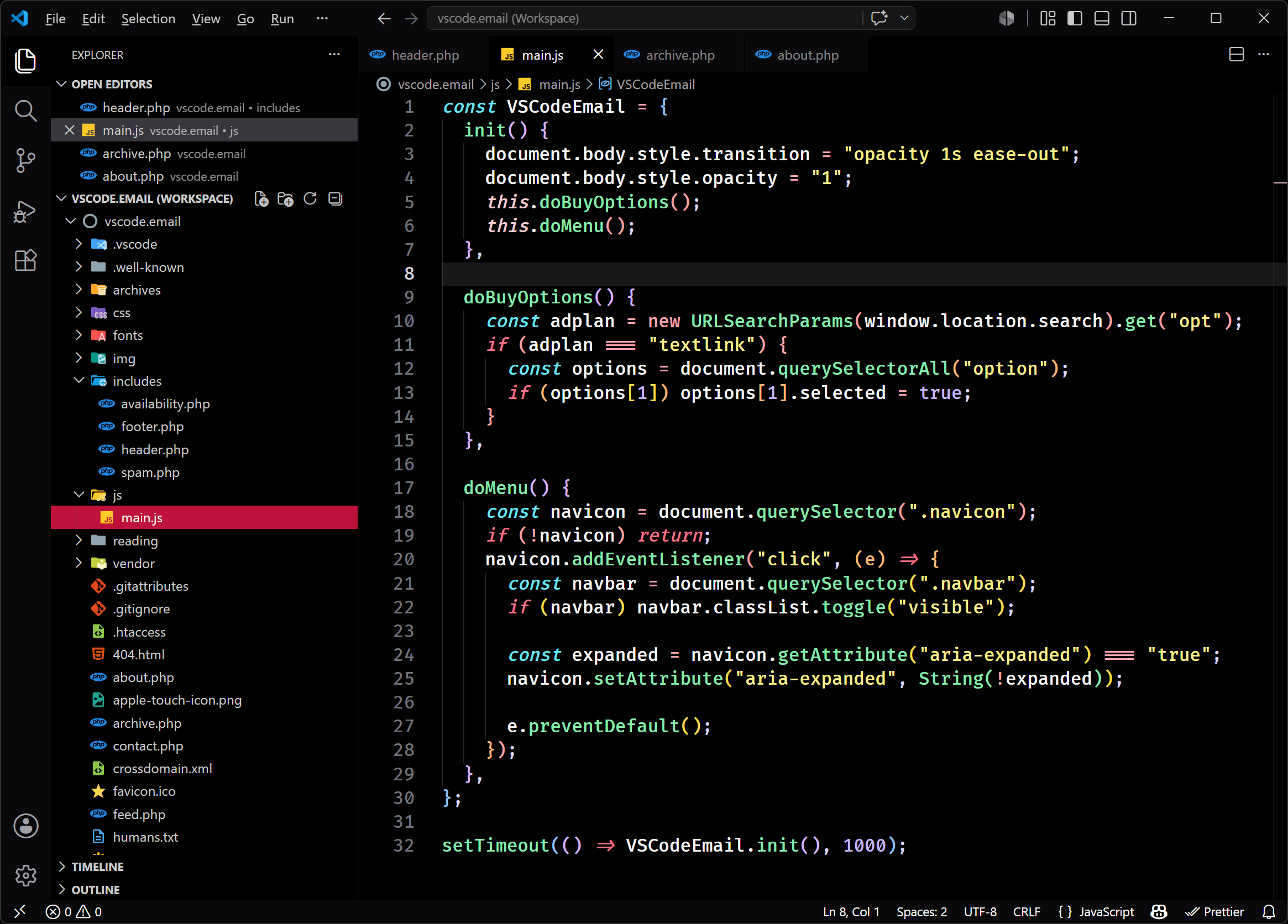 Galewind Theme for VS Code